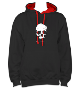 skull-front-blackred-hoodie
